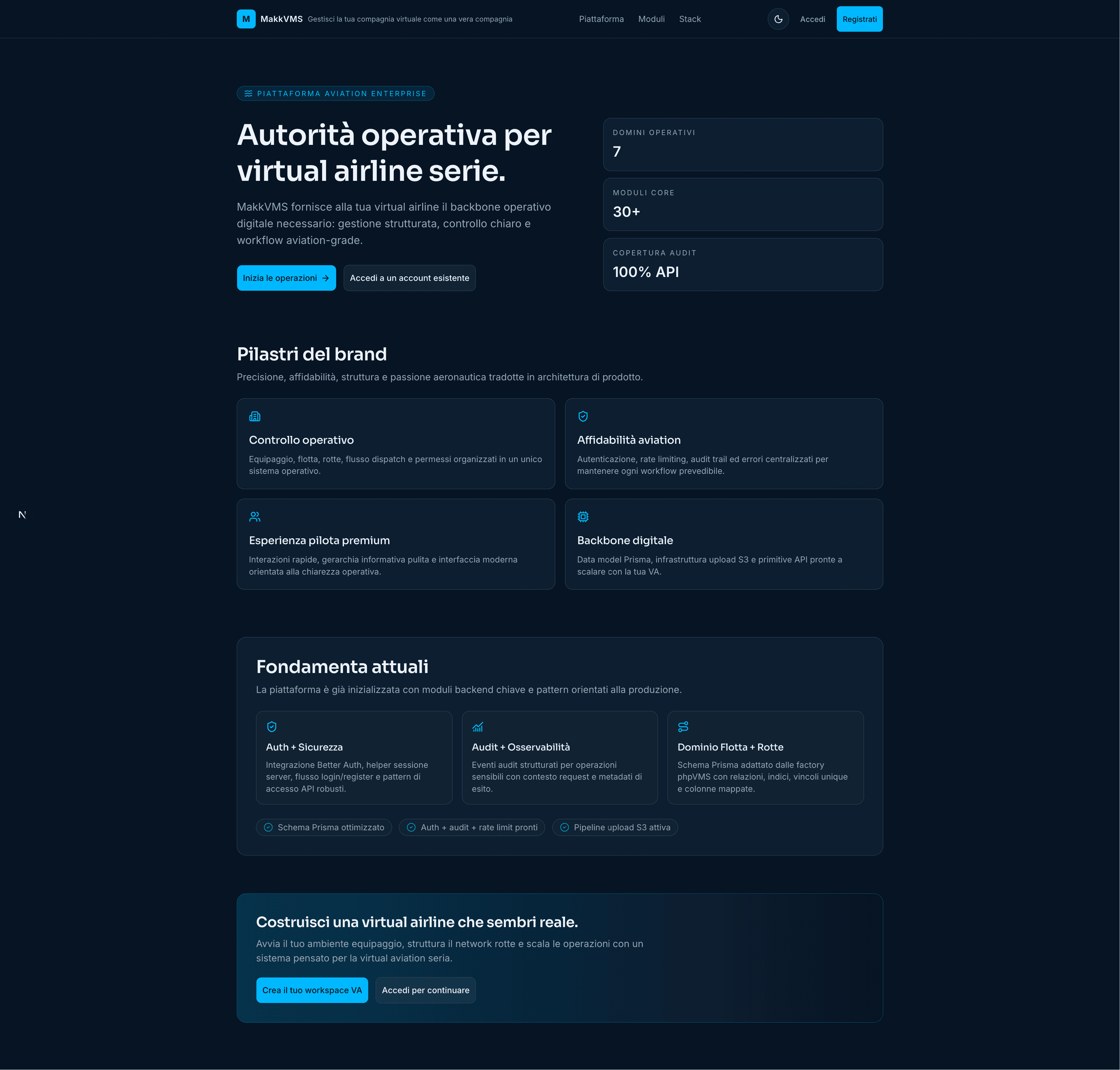 MakkVMS Overview screenshot